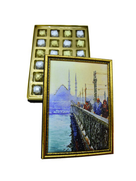 TABLO HEDİYELİK ÇİKOLATA KUTUSU