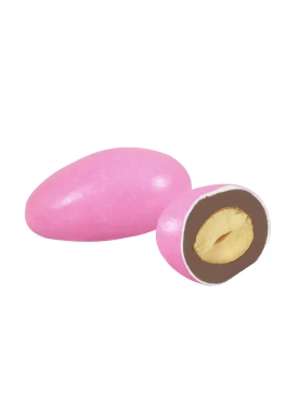 BOLÇİ PEMBE ÇİKOLATALI BADEM DRAJE